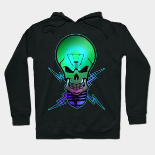 Skull Bulb Gamma Ideas Hoodie